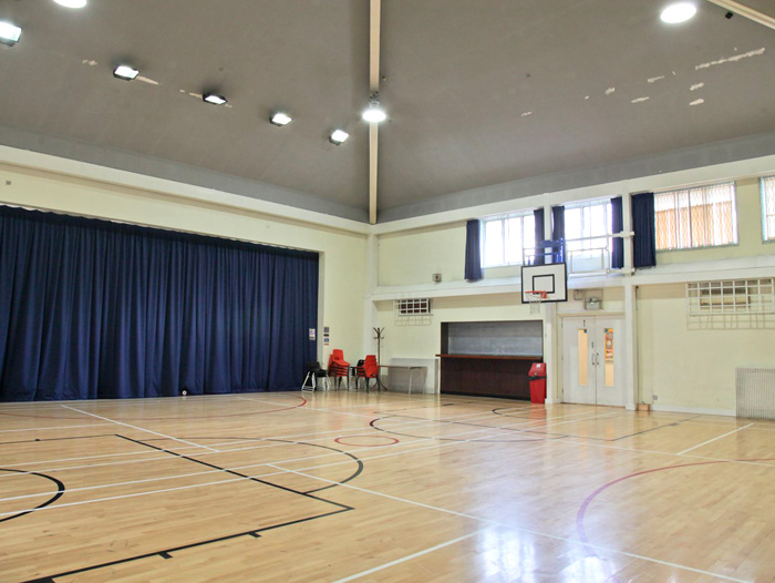 Room Hire, Edward Woods Community Centre London W11 – Large sports hall for hire